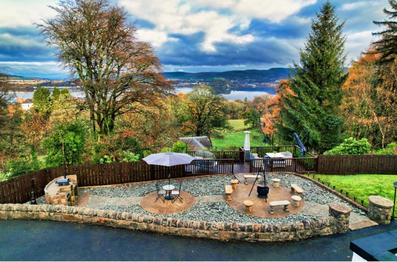 Gleddoch Coach House Villa Langbank Exterior photo